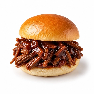 Golden Corral Hot Buffet Mini BBQ Brisket Sandwich