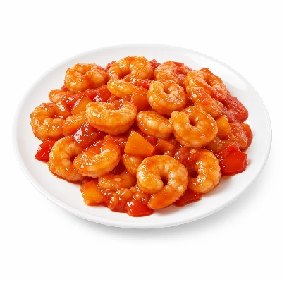 Golden Corral Hot Buffet Sweet and Sour Shrimp