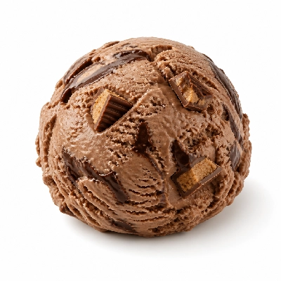 Golden Corral No Sugar Added Peanut Butter Cup Fudge Ice Cream