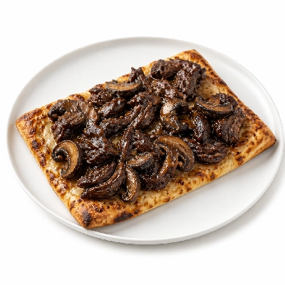 Granite City Food & Brewery Artisan Flatbreads Broad Axe Stout Braised Short Rib & Portabella