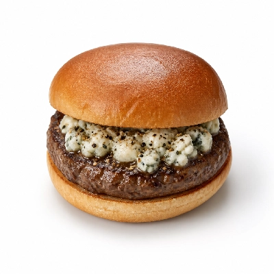 Granite City Food & Brewery Bleu Peppercorn Burger