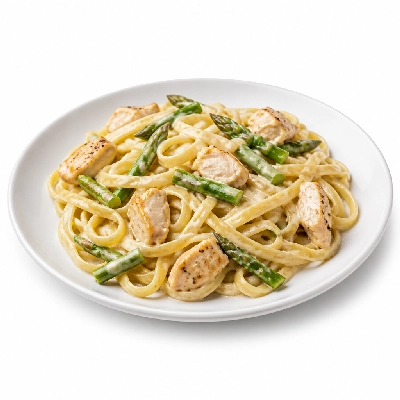 Granite City Food & Brewery Chicken & Asparagus Linguini