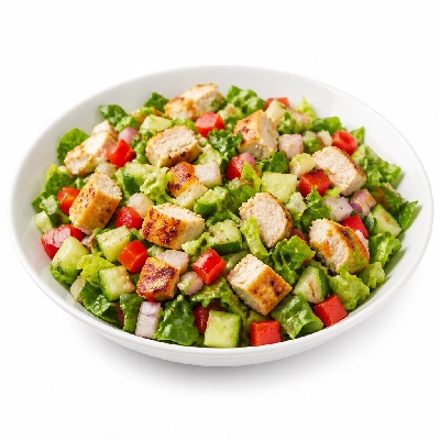 Granite City Food & Brewery Lunch: Chop Salad with Chicken