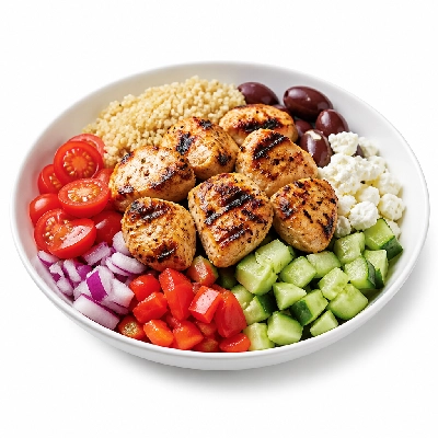 Granite City Food & Brewery Mediterranean Chicken Bowl Shareable Entrees