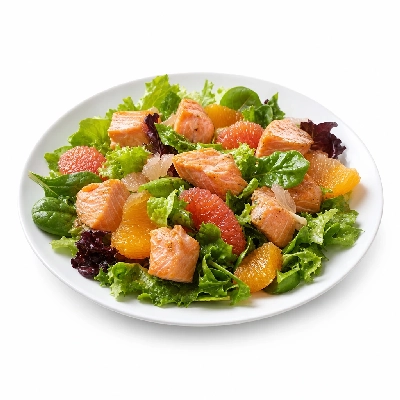 Granite City Food & Brewery Salmon Citrus Salad