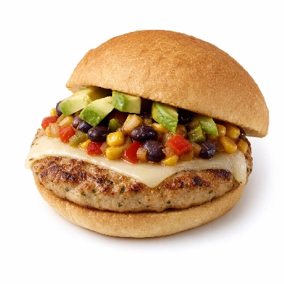 Granite City Food & Brewery Southwest Turkey Burger Lunch Combo