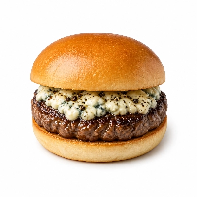 Granite City Food & Brewery Steakburgers Bleu Peppercorn Burger