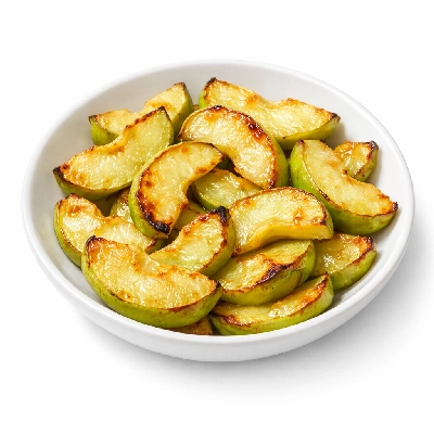 Roasted Green Apple Slices