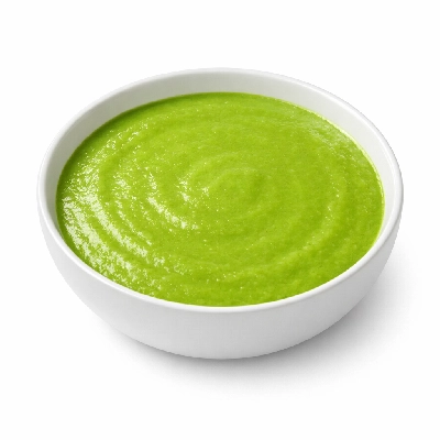 Green pea soup