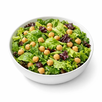 Green Salad with Chickpeas