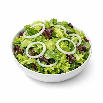 Green Salad with Onions