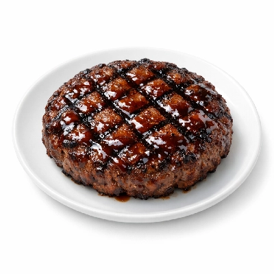 Grilled Barbeque Beef Burgers