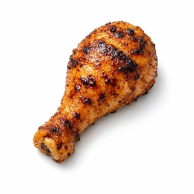 Grilled chicken drumstick