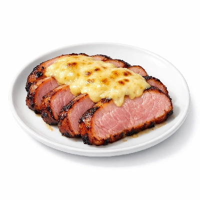 Grilled Ham with Cheese
