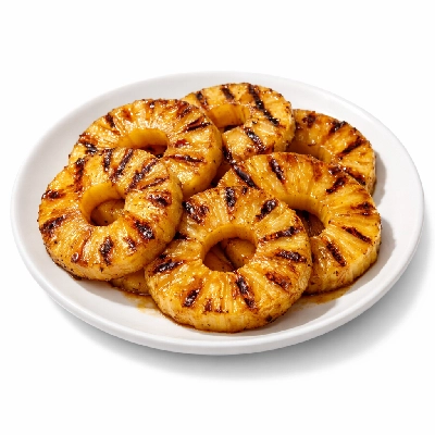 Grilled pineapple