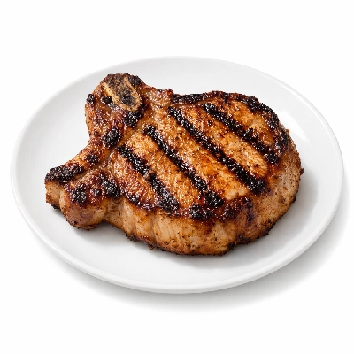 Grilled Pork Chops with Dry Rub