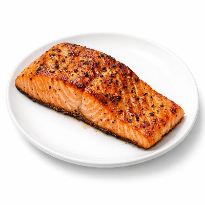 Grilled Salmon with Spices