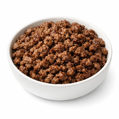 Ground beef baked 93% lean 7% fat