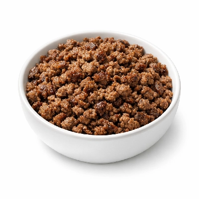 Ground beef baked 97% lean 3% fat