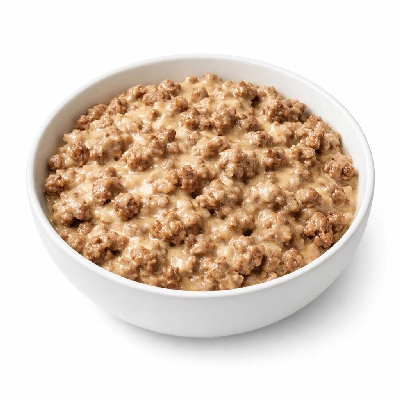 Ground Beef in Creamy Sauce