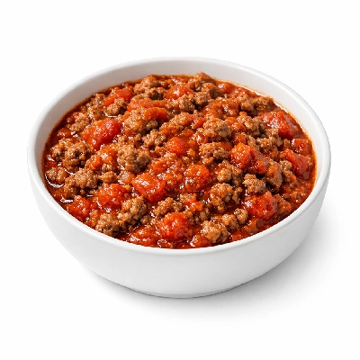 Ground Beef with Tomato Sauce