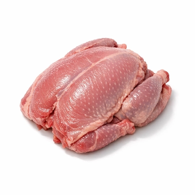 Guinea hen meat only raw