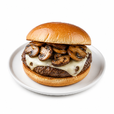 Hardee's 0.33 Lb Mushroom & Swiss Thickburger