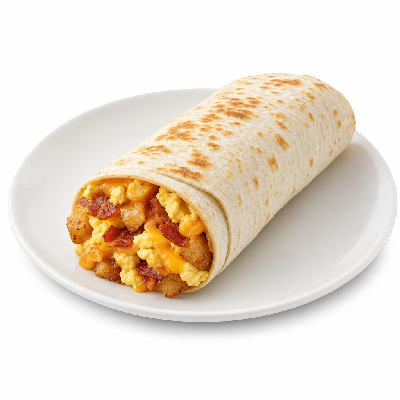 Hardee's Bacon Beast Burrito