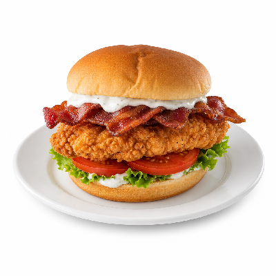 Hardee's BLT Ranch Hand-Breaded Chicken Sandwich