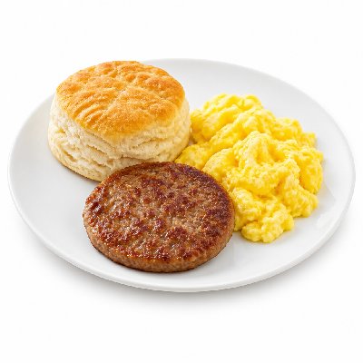 Hardee's Breakfast Platter with Sausage