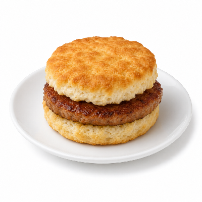 Hardee's Breakfast Smoked Sausage Biscuit