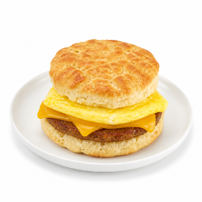 Hardee's Breakfast Steak Egg & Cheese Biscuit