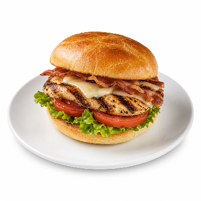 Hardee's Charbroiled Chicken Club Sandwich
