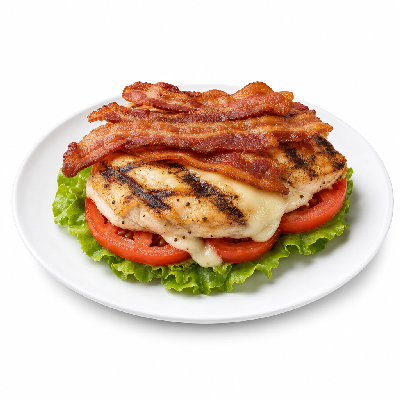 Hardee's Low Carb Charbroiled Chicken Club Sandwich