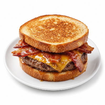 Hardee's Maple Bacon Frisco Burger