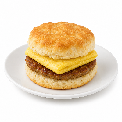 Hardee's Sausage & Egg Biscuit