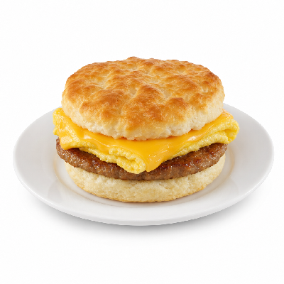 Hardee's Sausage Egg & Cheese Biscuit