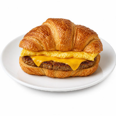 Hardee's Sausage Sunrise Croissant