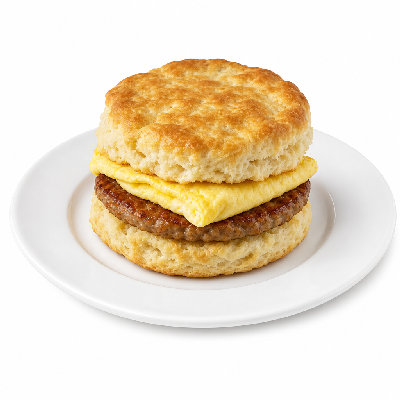 Hardee's Super Sausage Biscuit