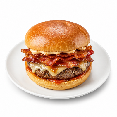 Hardee's The 0.25lb Bacon 3-Way Thickburger
