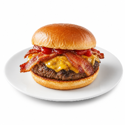 Hardee's The 0.33 Lb Bacon 3-Way Thickburger