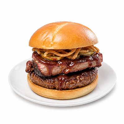 Hardee's The 0.67lb. Baby Back Rib Thickburger