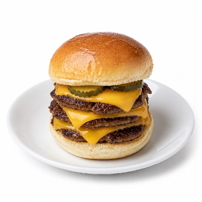 Hardee's Triple Charbroiled Slider