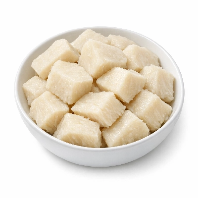 Hawaii mountain yam steamed with salt