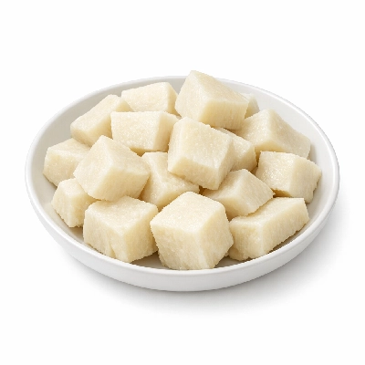 Hawaii mountain yam steamed without salt