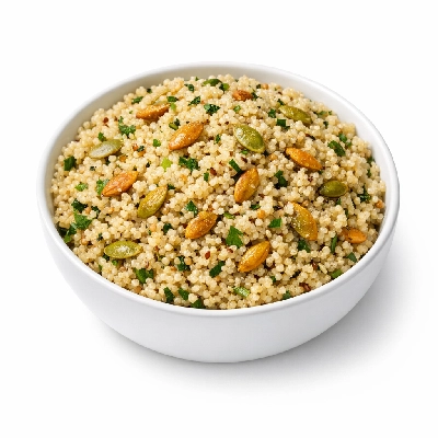 Hearty Quinoa Pumpkin Seed Salad