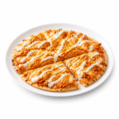 HelloFresh Buffalo Chicken Flatbreads with Creamy Ranch Sauce