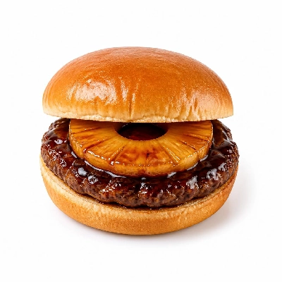HelloFresh Caramelized Pineapple Teriyaki Burger