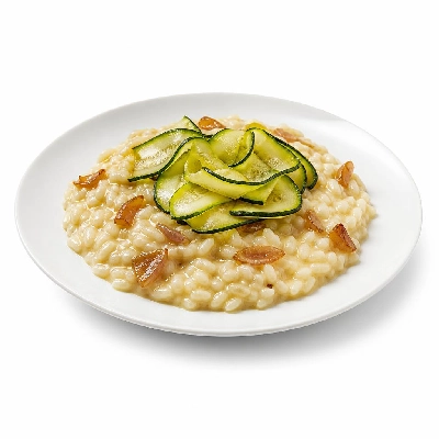 HelloFresh Caramelized Shallot Risotto with Zucchini Ribbons