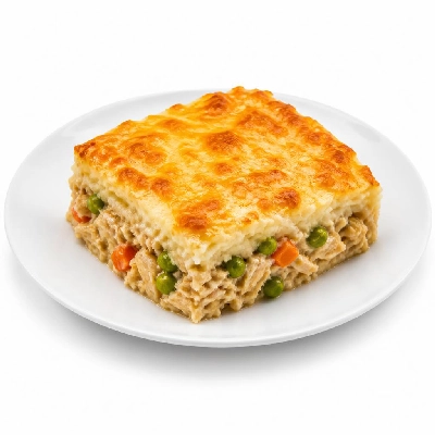 HelloFresh Cheesy Chicken Shepherd's Pie with Peas and Carrot